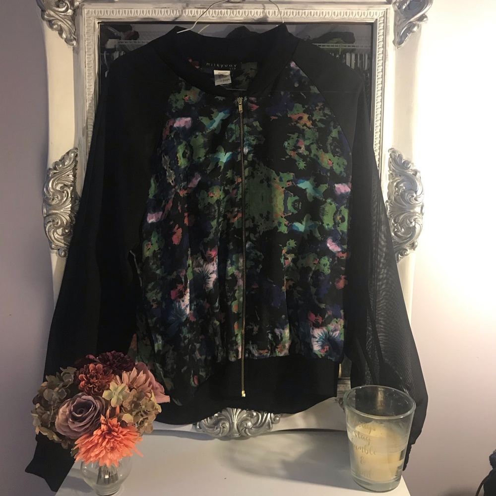 Milkyway Sheer Zip Jacket